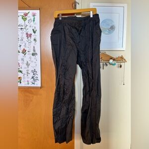 REI women’s rain pants - black - size L